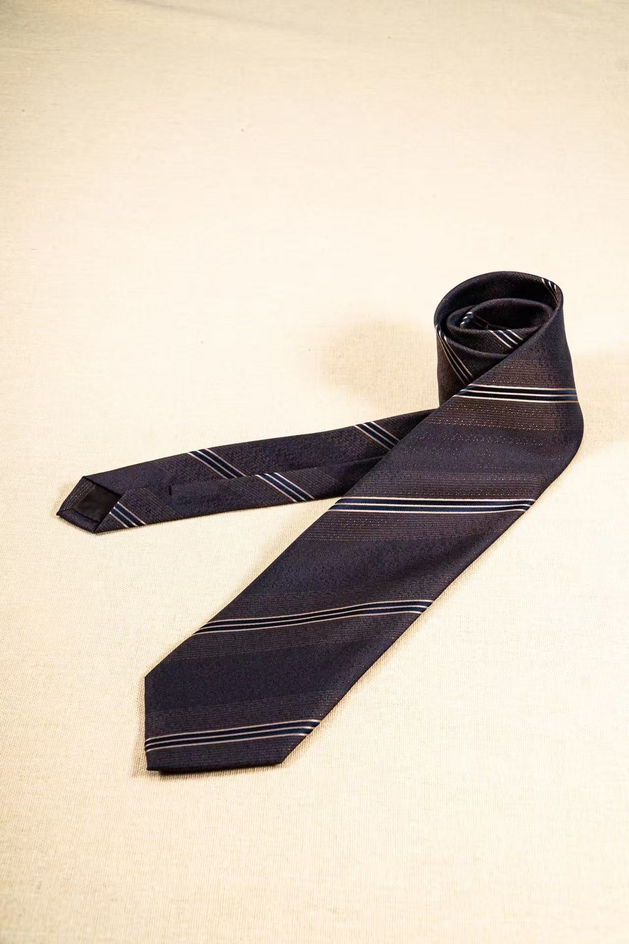 Striped-Tie