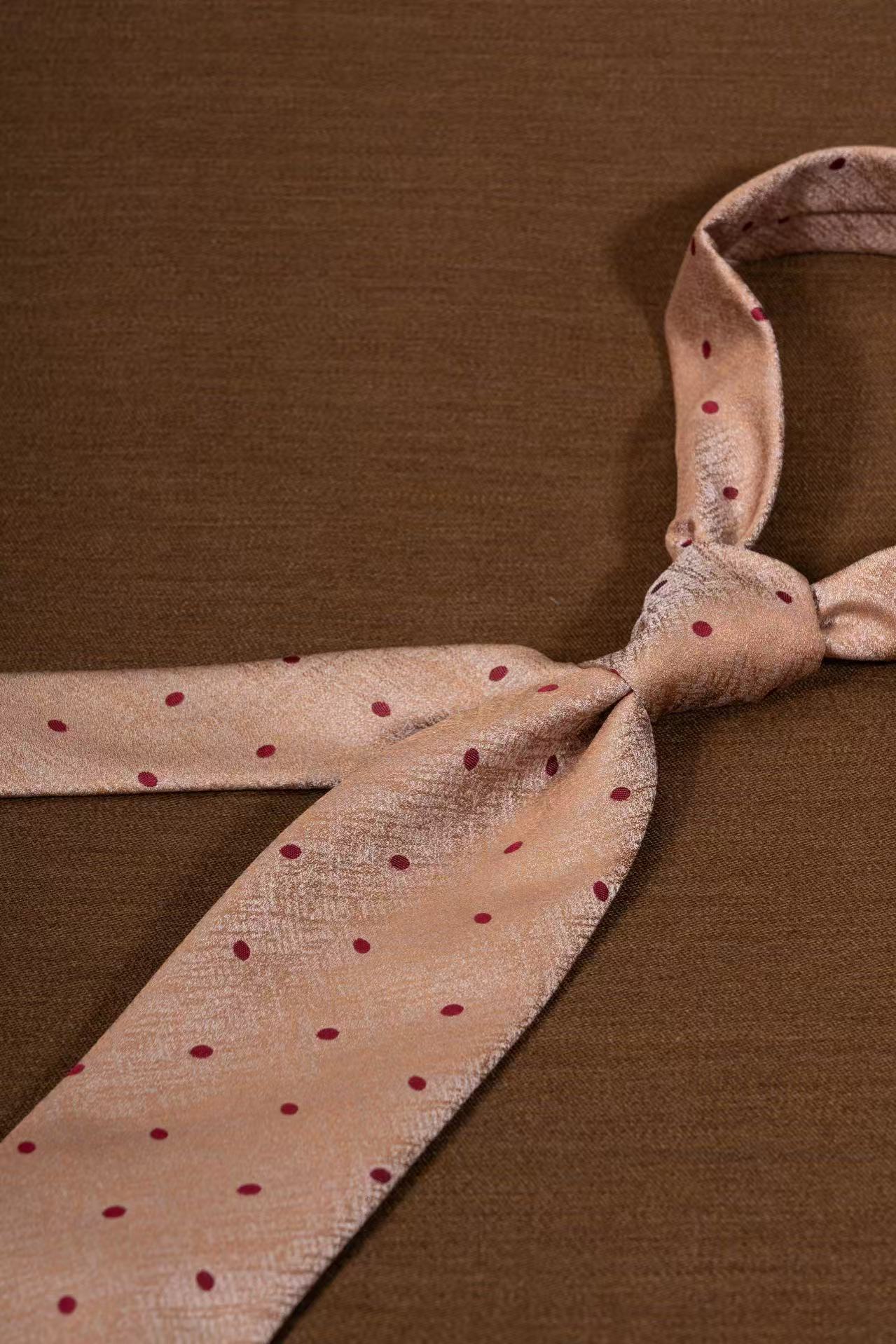 Products: LD-A236 Necktie / Polka dots / Business / Wedding / Versatile