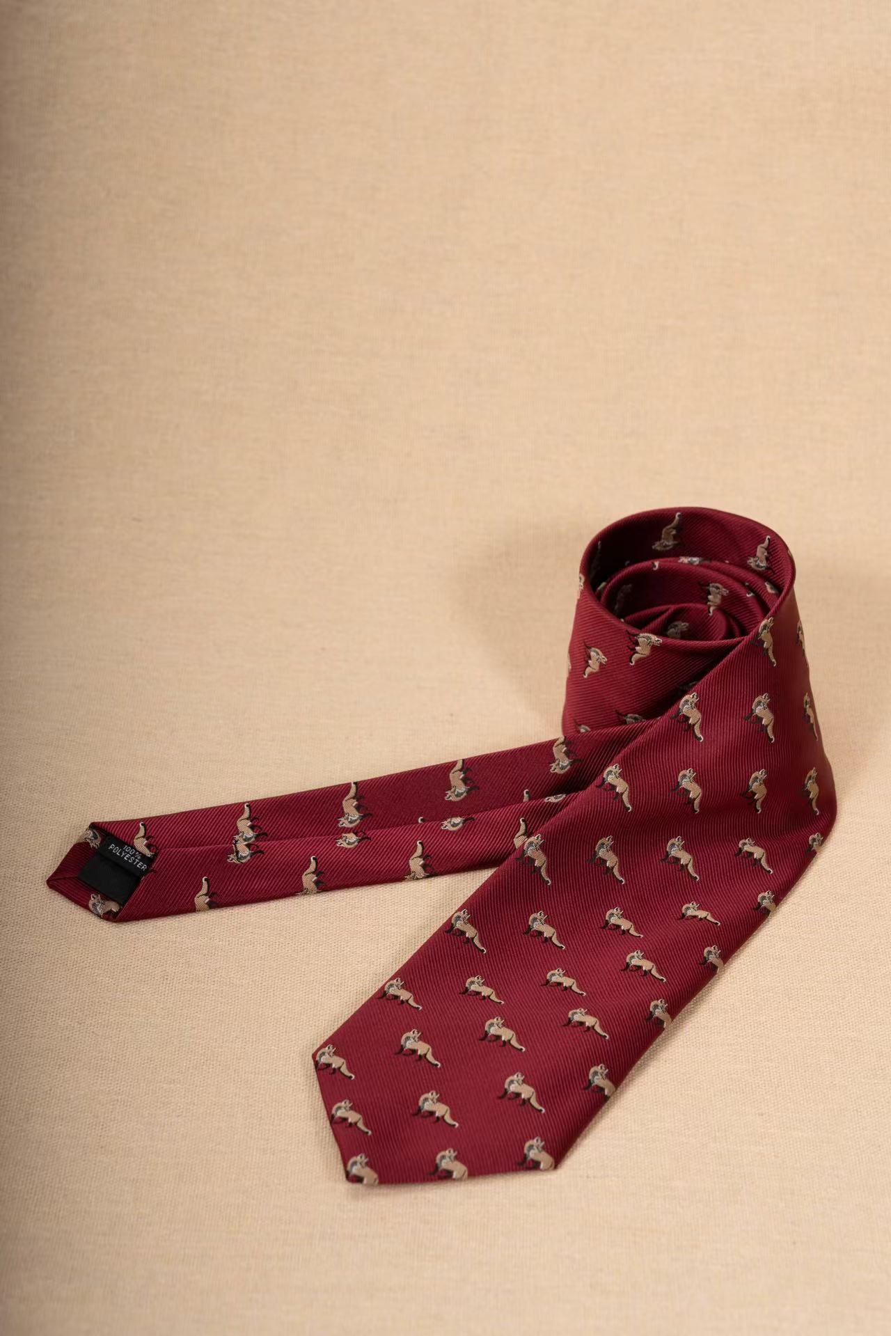 Products: LD-A62 Necktie / Animals / Business / Wedding / Versatile