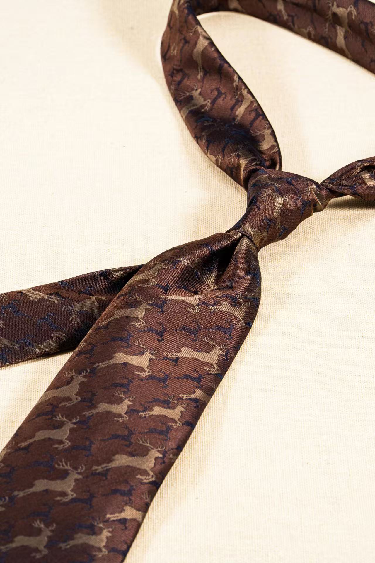 Products: LD-C074 Necktie / Animals / Business / Wedding / Versatile