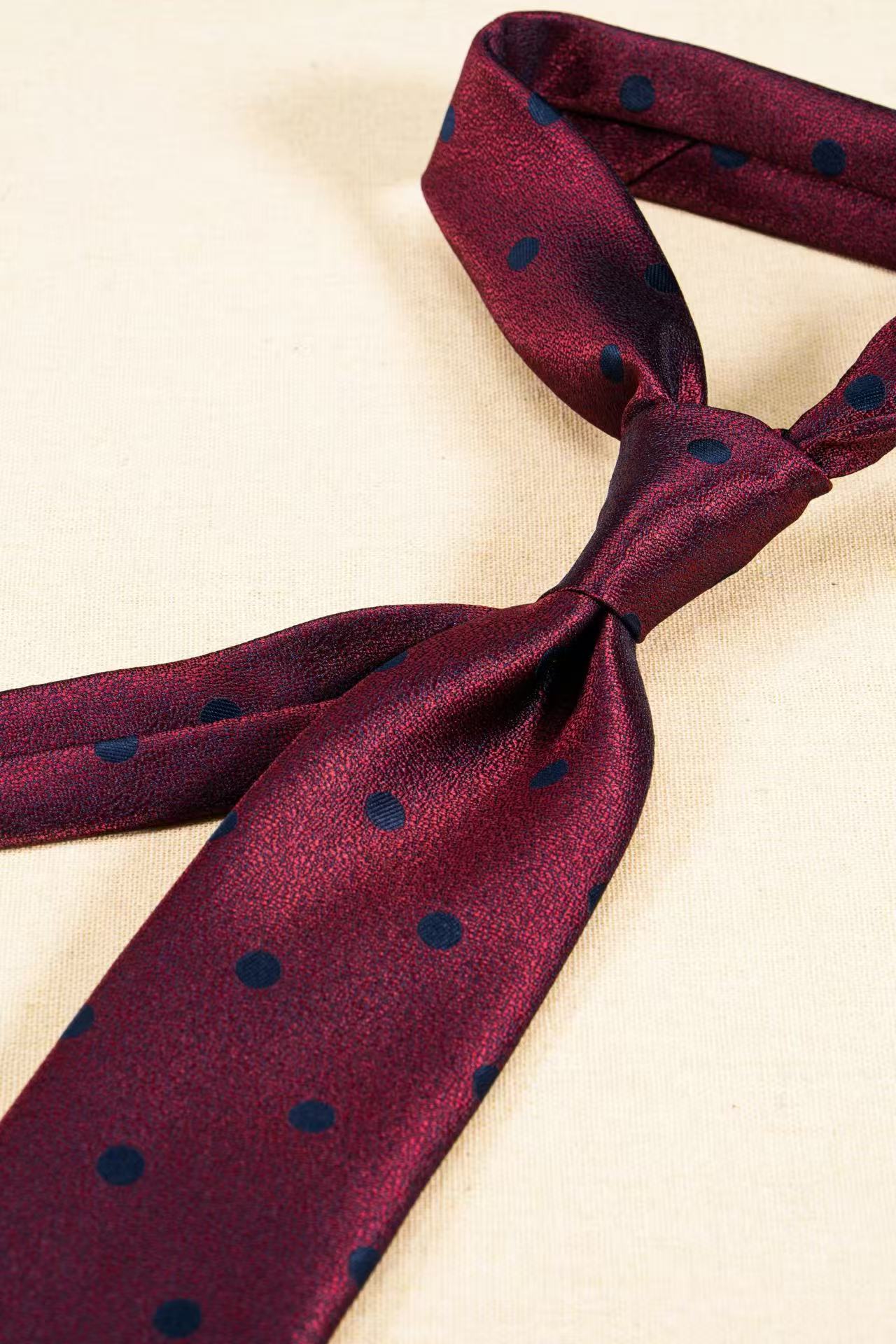 Products: LD-C079 Necktie / Polka dots / Business / Wedding / Versatile